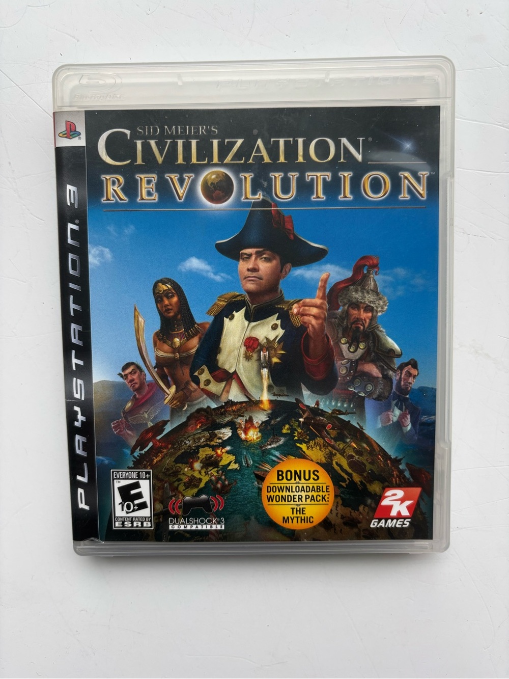 Sony PlayStation 3 Civilization Revolution - Blue Cover